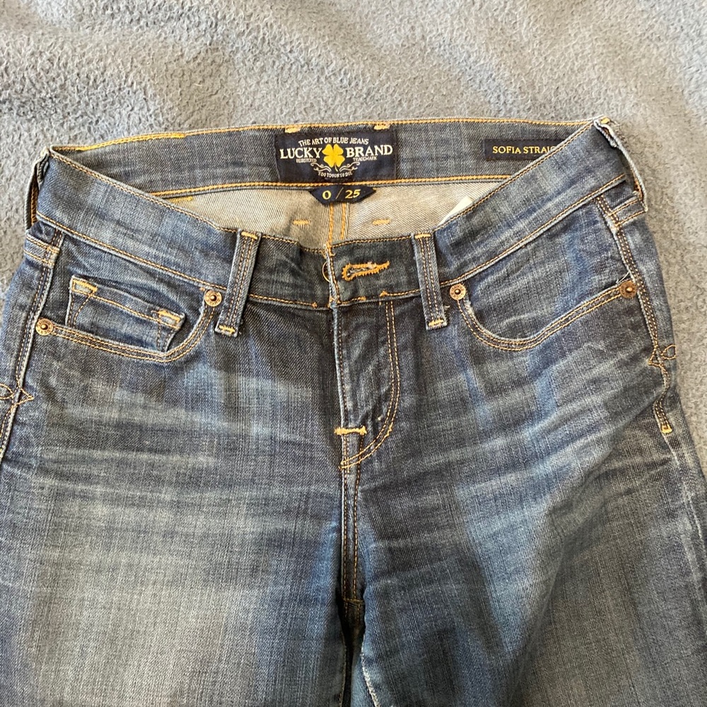 Lucky brand Sophia straight size 25 long